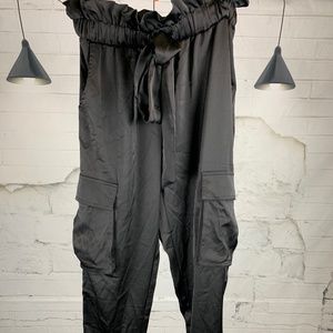 Silk Jogger Pants